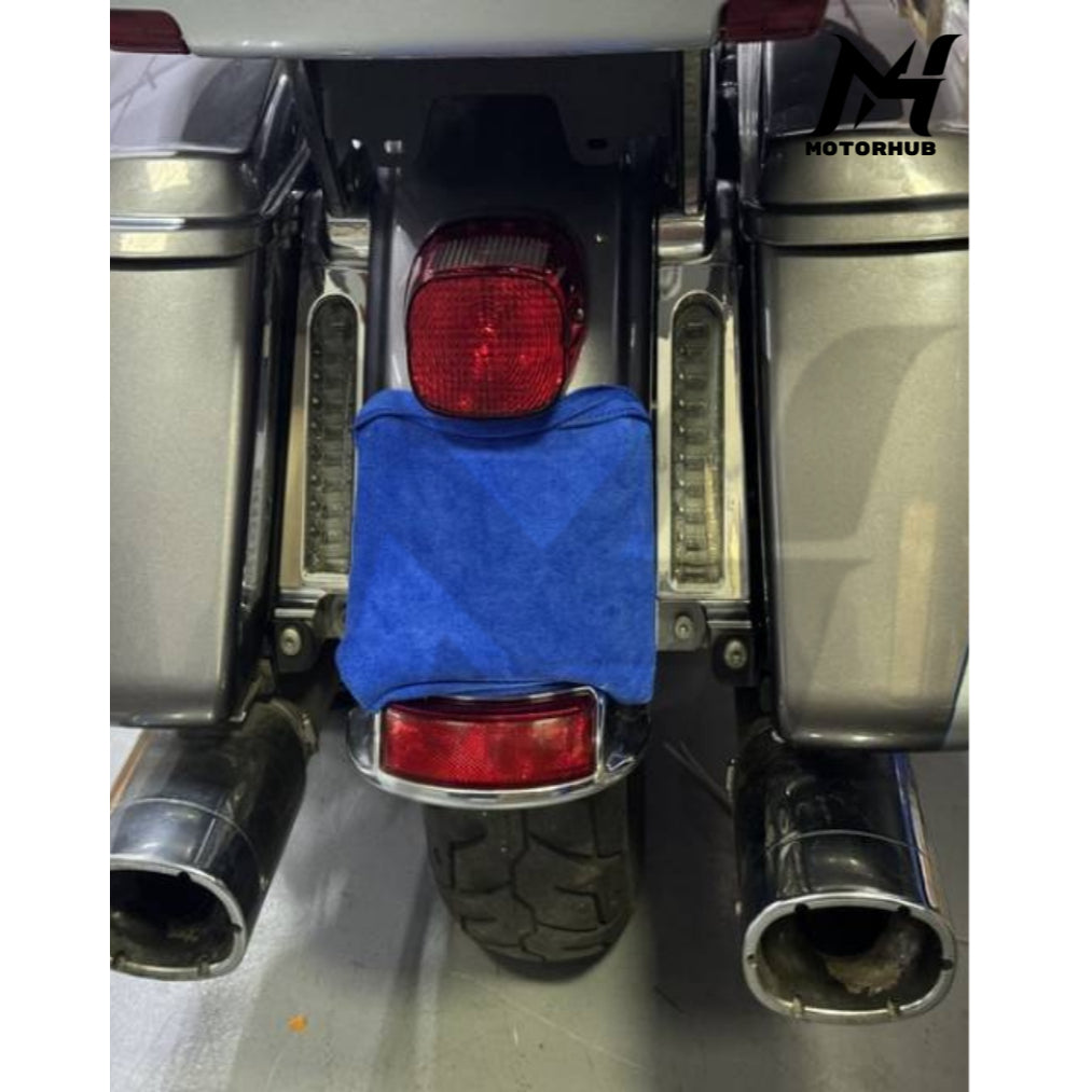 BeamPro Saddlebag Filler light Turn Signal in Red for LED TailLights for Touring 2023+ [Chrome-Smoke] MH9900754