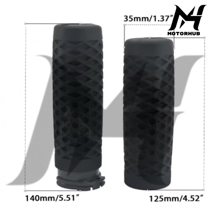 Hand Grip Model Vans 1 Inch Billet V.4 handgrips Throttle Cable Harley Touring Sportster Dyna Softail MH9900457
