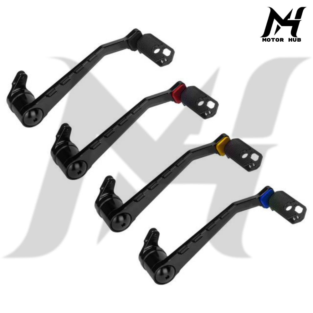 CNC Brake Arm Lever Brake Pedal for Harley Touring 08-13 [Black-Blue] MH9901025