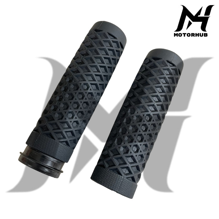 Hand grip Model Vens 1 Inch Billet V.4 handgrips Throttle Wire Harley Touring Sportster Dyna Softail   MH9900458