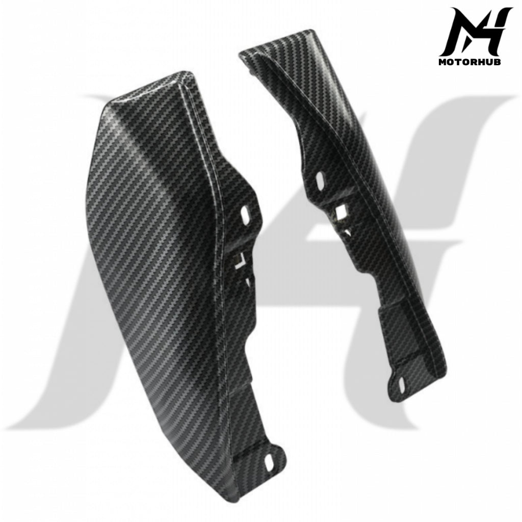 Mid-Frame Air Deflectors Fit For Harley Touring 2009-2026 [Carbon Clear] MH9900238
