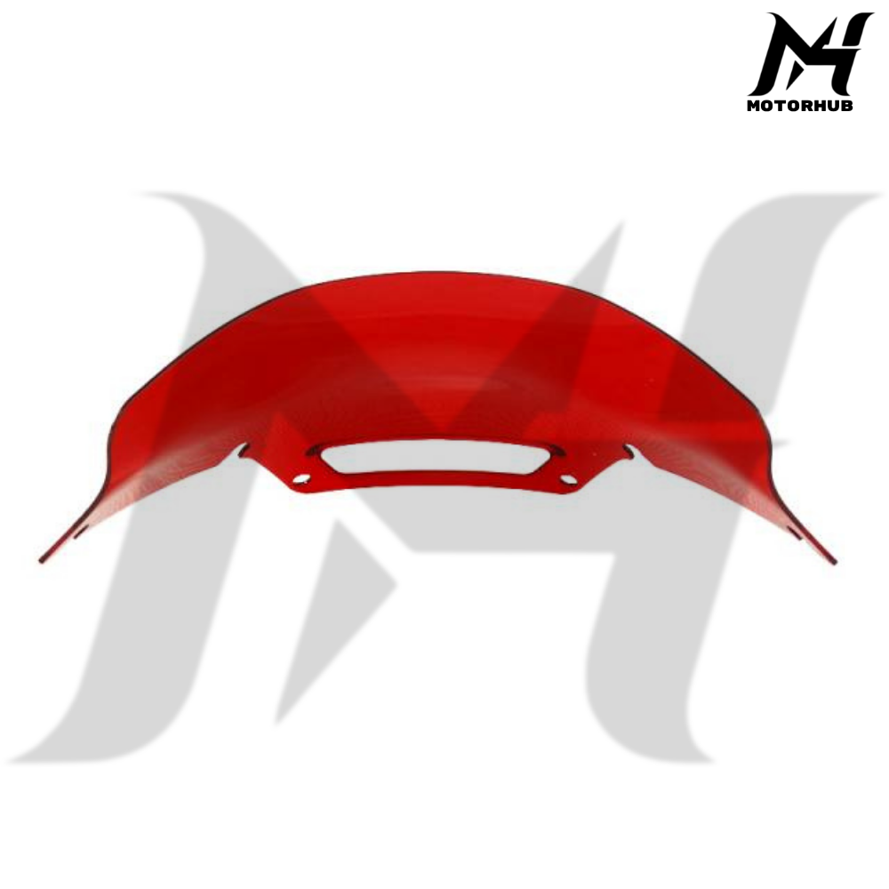 Red 6 Inch Windshield Harley Softail Low Rider ST/FXLRST & El Diablo FXRST 2022-2024 MH9900367