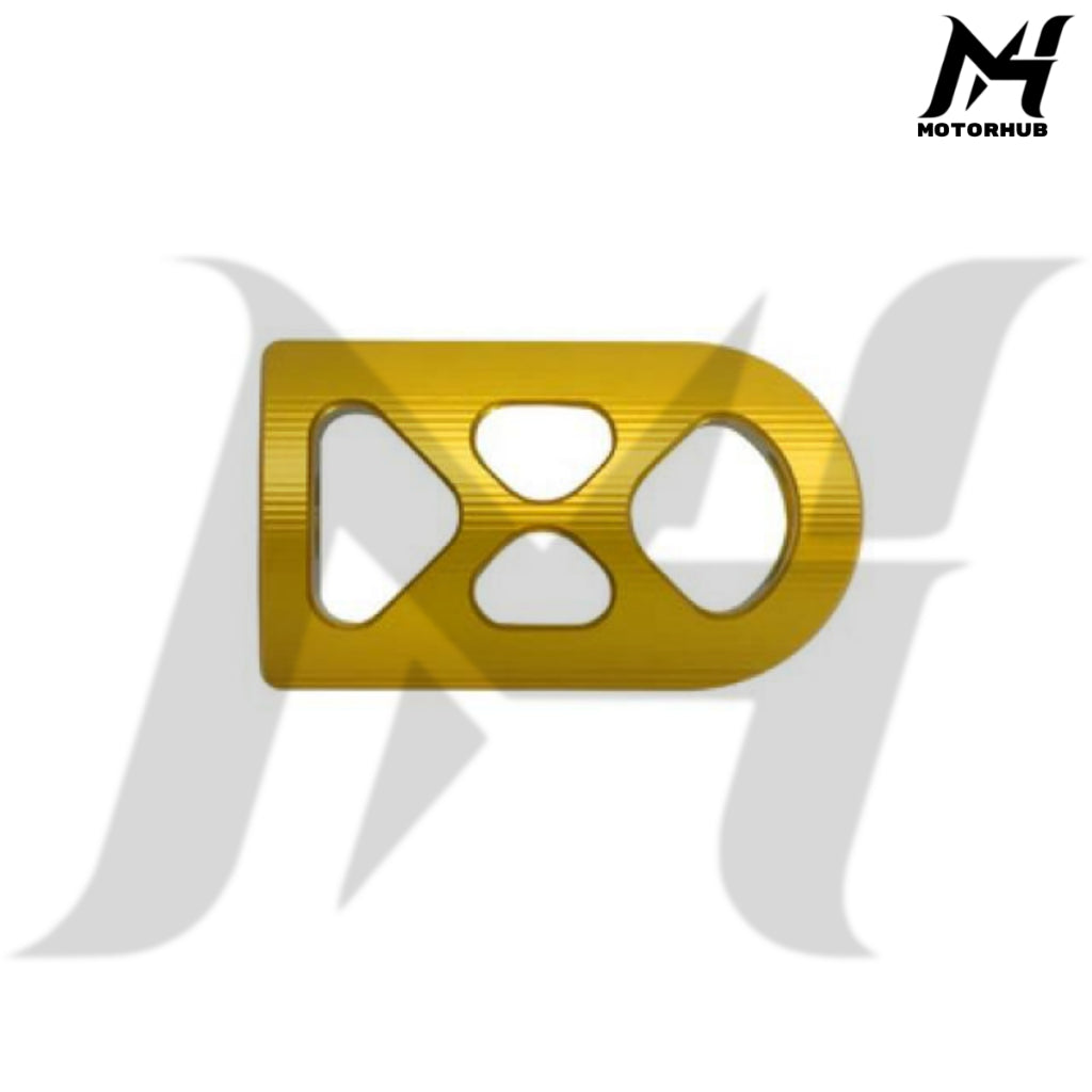 Rivets Heel Toe Shifter Pegs Brake Peg For Harley Touring Dyna Softail [Gold] MH9900738