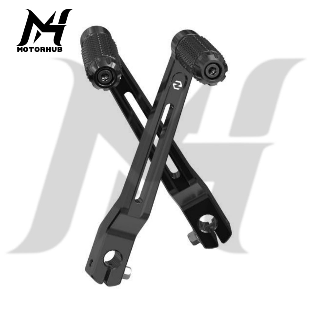 Nice CNC Shifter Levers Set For Harley Davidson Street Glide FLHX 2017-2024 Fat Boy 114 FLFBS 2018-2024 [Black] Operan Gigi Harley Touring MH9900119
