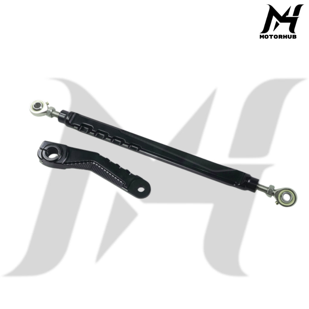 Rebusinni Wheelie Shift Lever Brake Pedals Shift Rod Inner [Green] for Road Glide Street Glide Road King 2014-2026  MH7700375