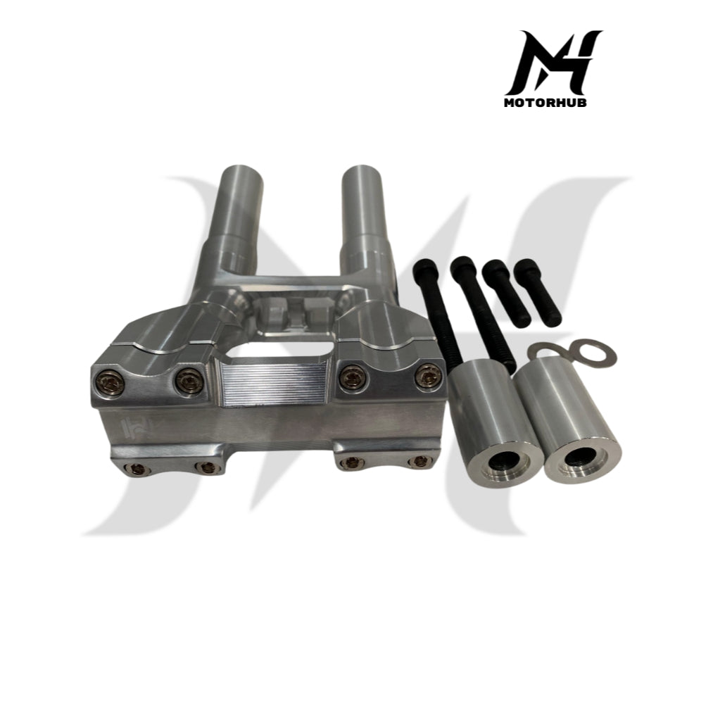 MH Riser 8-10 Inch Clamp -1/8 inchKickback Isolated Handlebar Riser [RAW] MH9900719