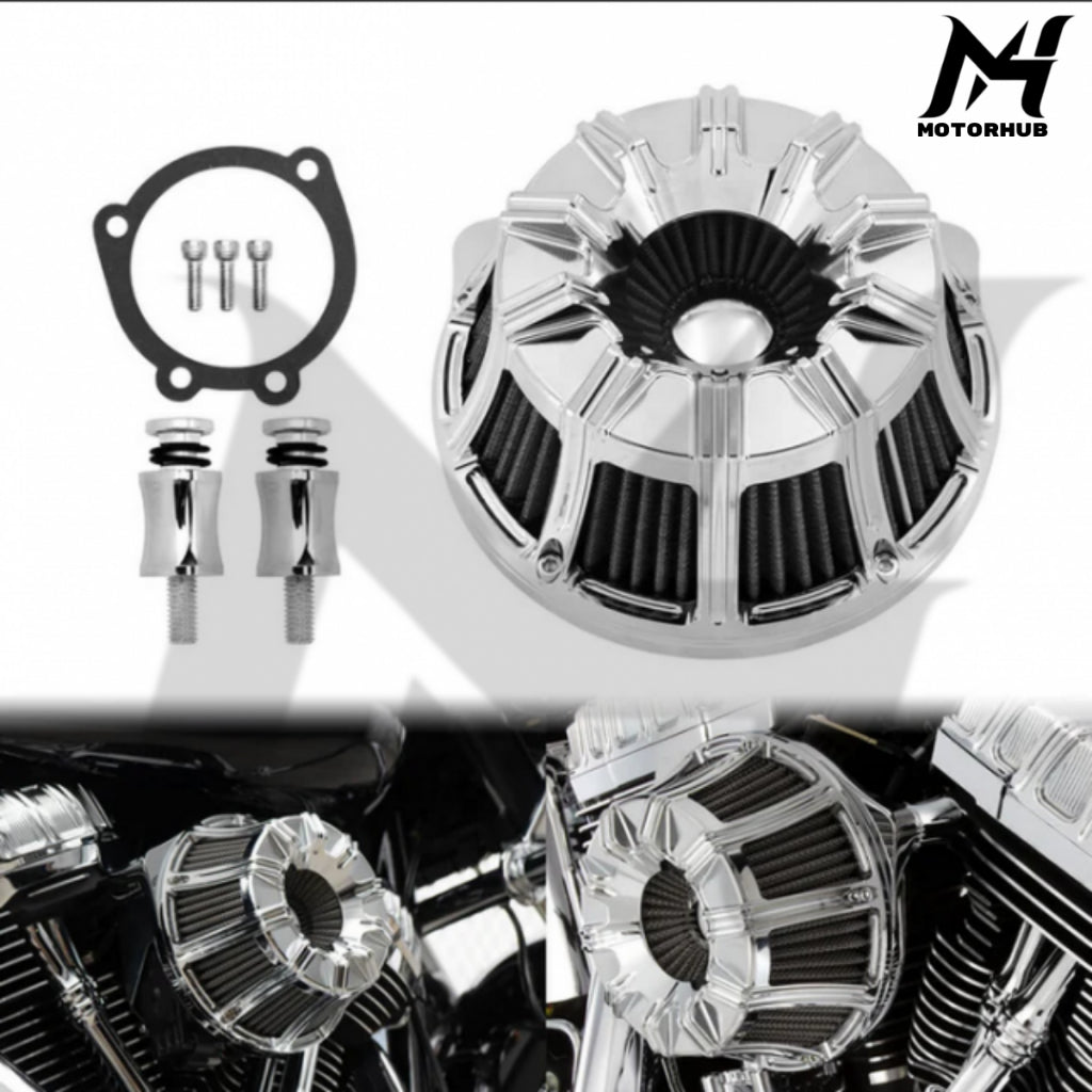 10 Streak Air Cleaner Intake Filter Fit Harley Touring 2000-2007 Dyna 2017 MH9900181