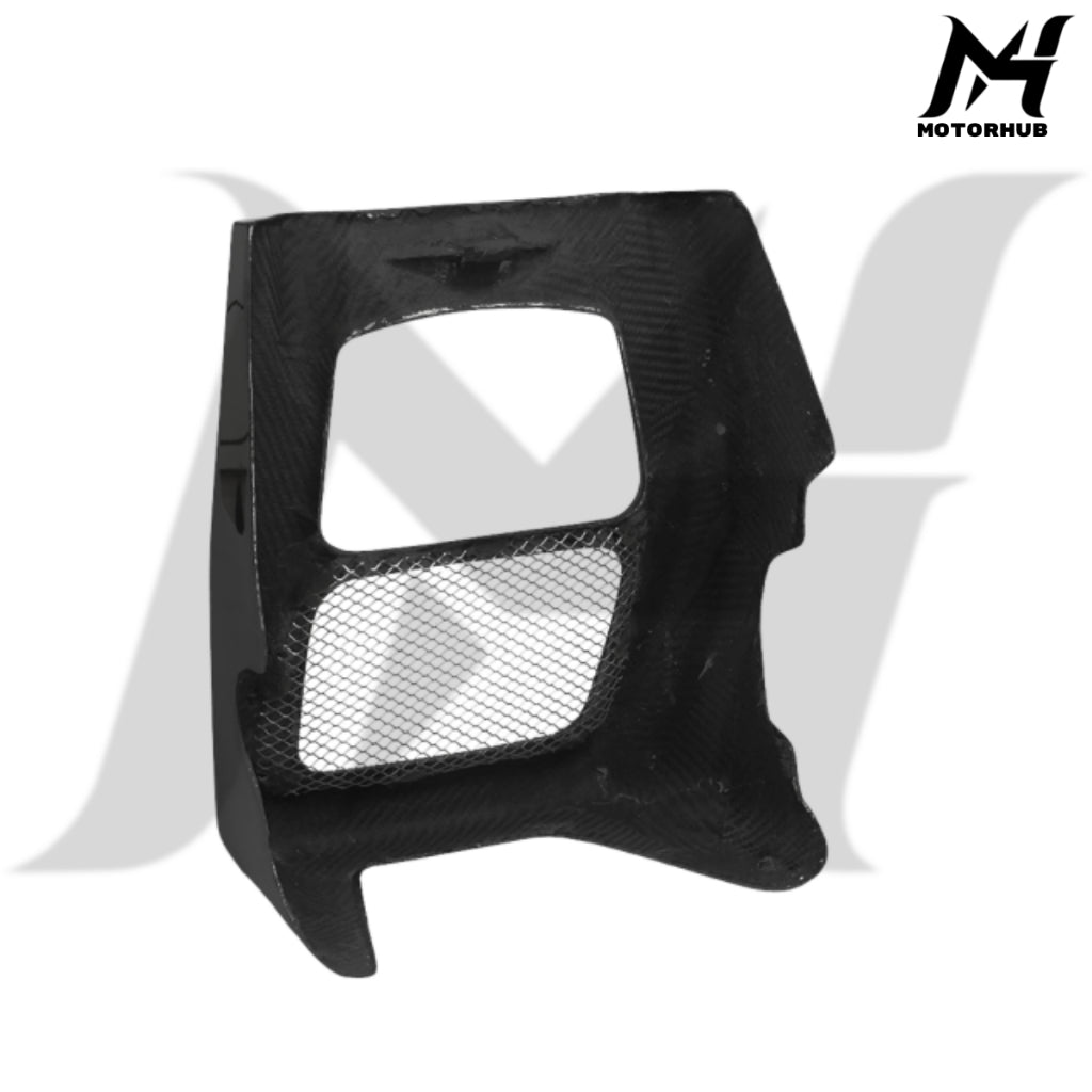 Carbon Spoiler Radiator Chine Cover Fit For Harley Touring 2014-2023 [Standard twill Glossy] RW7700248