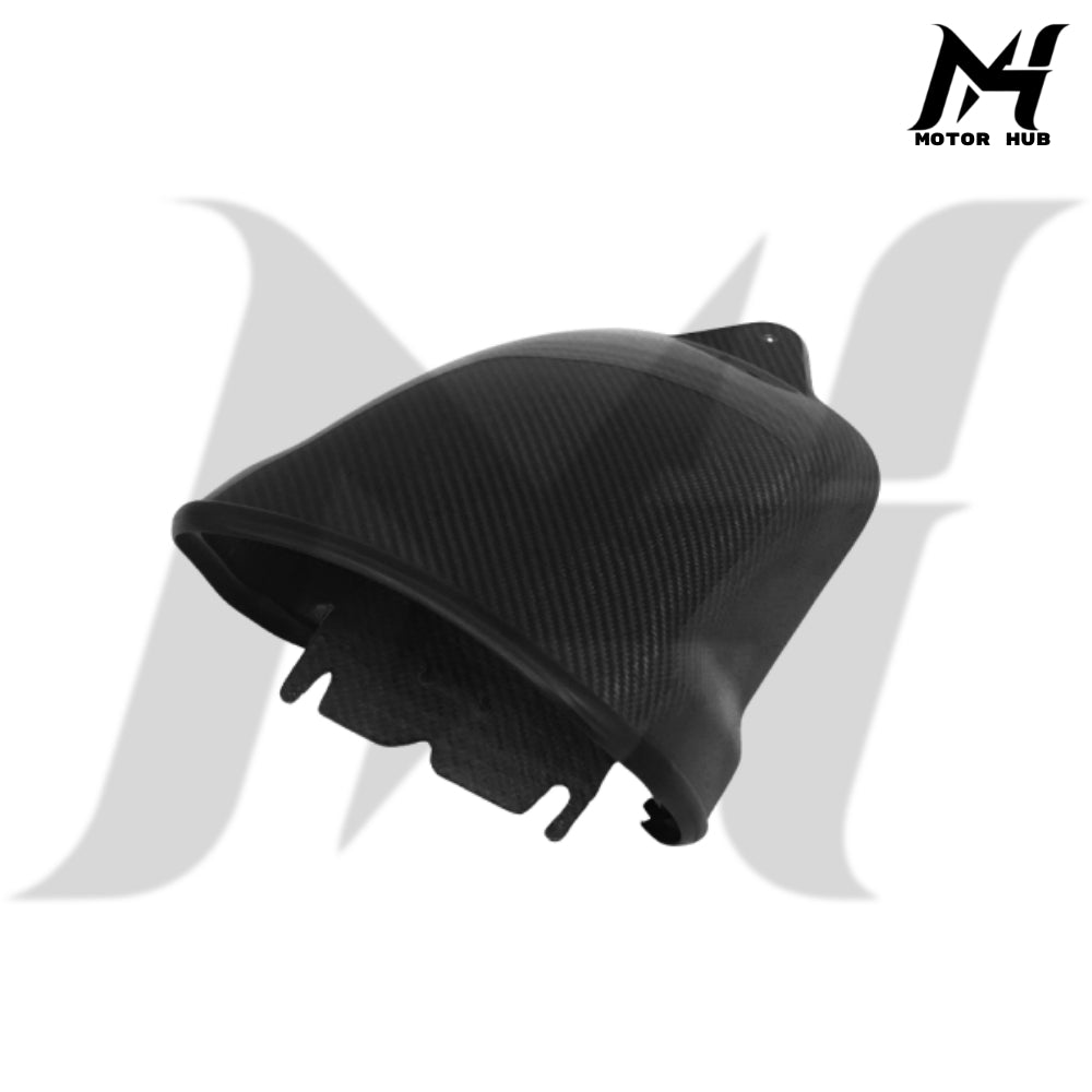 Carbon Fiber Cover Pattern Rear Passenger Seat Camel Hump Cover 2023+ [Twill] RW7700412