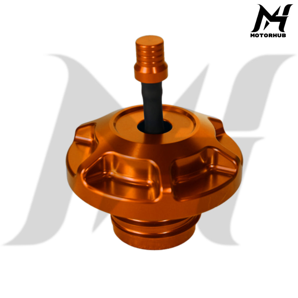 Universal Fuel Tank Cap Performance Harley Davidson V1 [Orange] MH9900731