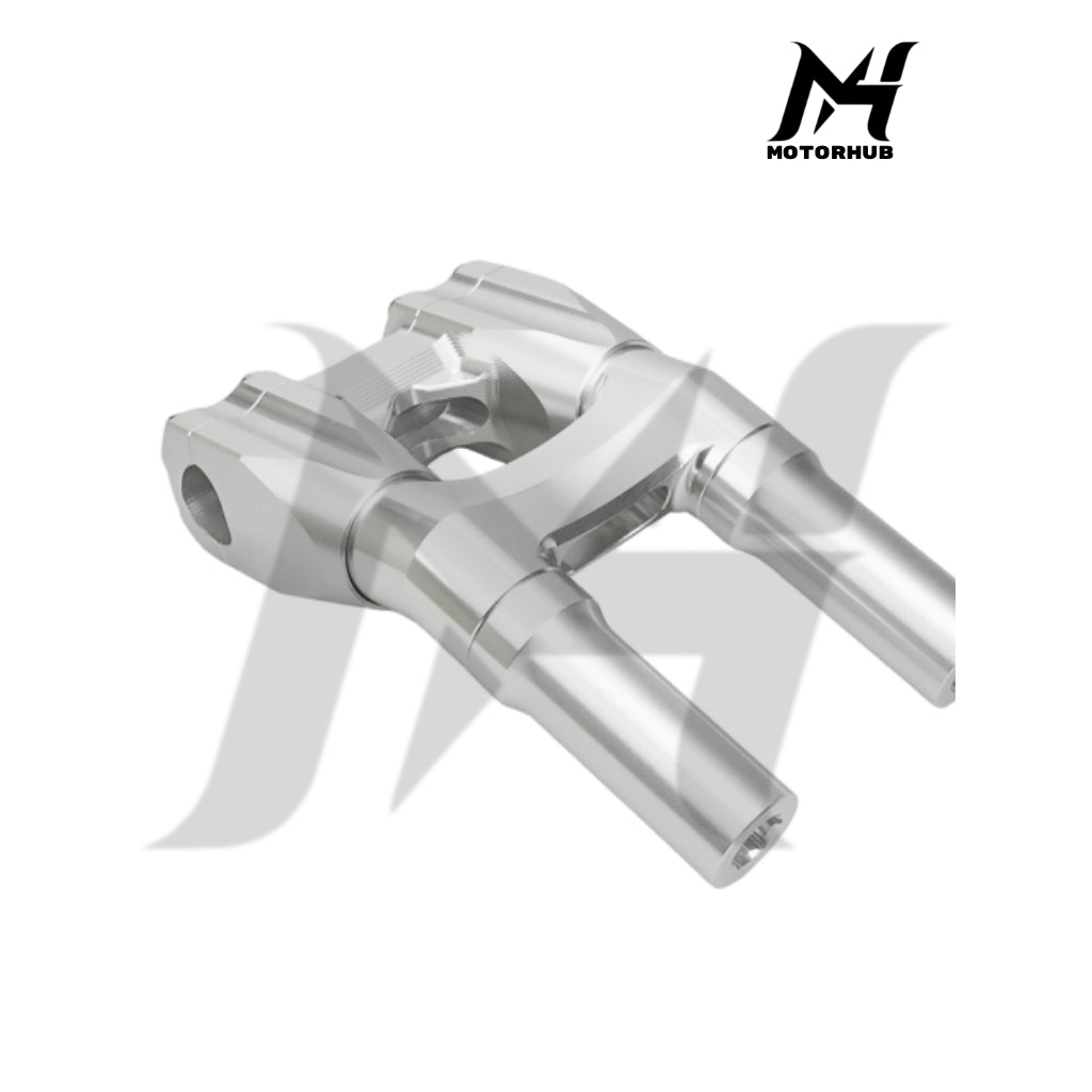 Riser 8 Inch Clamp 1-1/8 KARUS 100% Isolated & Kickback Risers 1-1/8 - 8 Inch [Raw] MH9900611