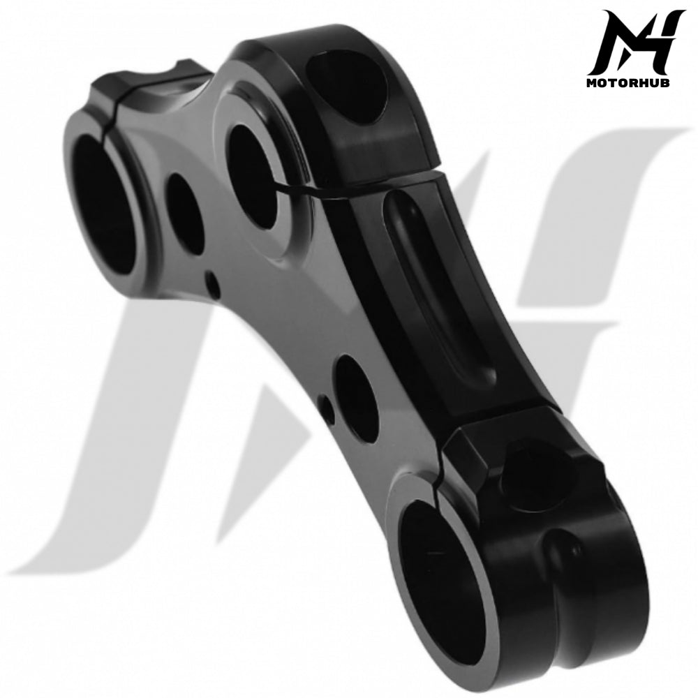 Top Triple Clamp with Riser Holes Billet Aluminum For Harley Sportster XL 883 04-22  MH9900741