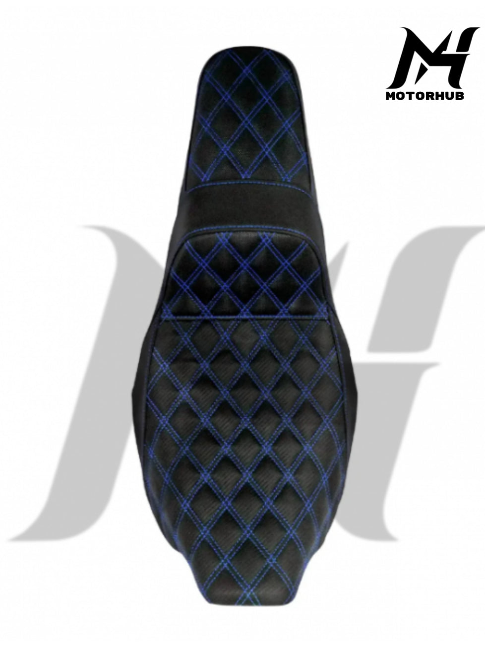 Rider Passenger Step Up Seat for Harley Touring 08-23 [Blue] Stitching MH9900494