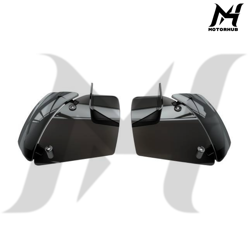 Upper Fairing Colored Side Wind Air Deflector Fit For Harley CVO Road Glide 2024-2026 Smoke MH9901186