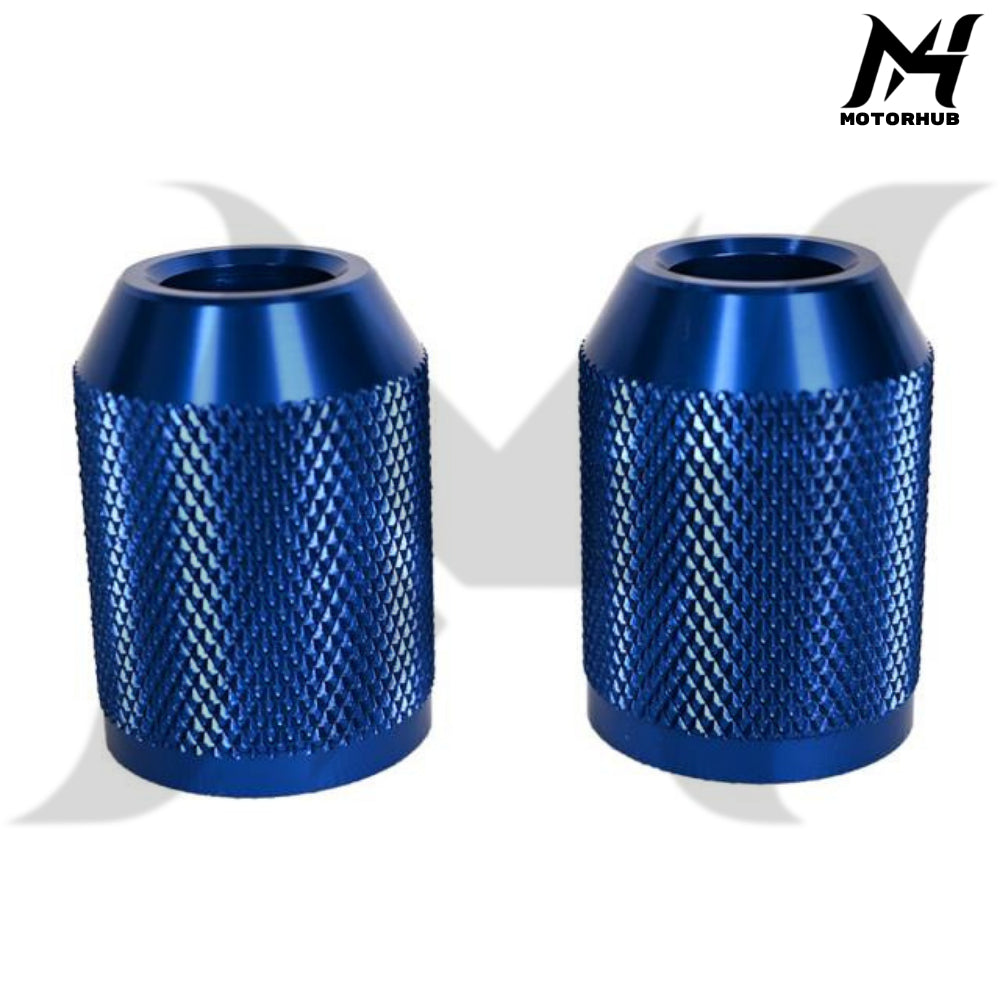 Billet CNC 6061 Crash Bar saddlebag Guard Sliders M12 [Blue] MH7700338
