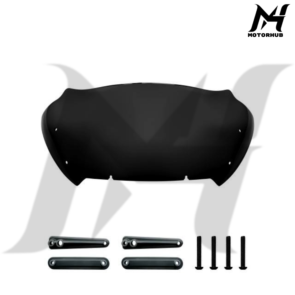 Windshield 12 Harley Road Glide 24-26 Black MH9901177