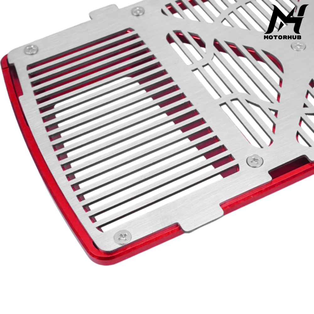 CastemKultur CNC Oil Cooler Cover Protection Radiator Guards Touring Gen2 2024+ [Red] MH9901215