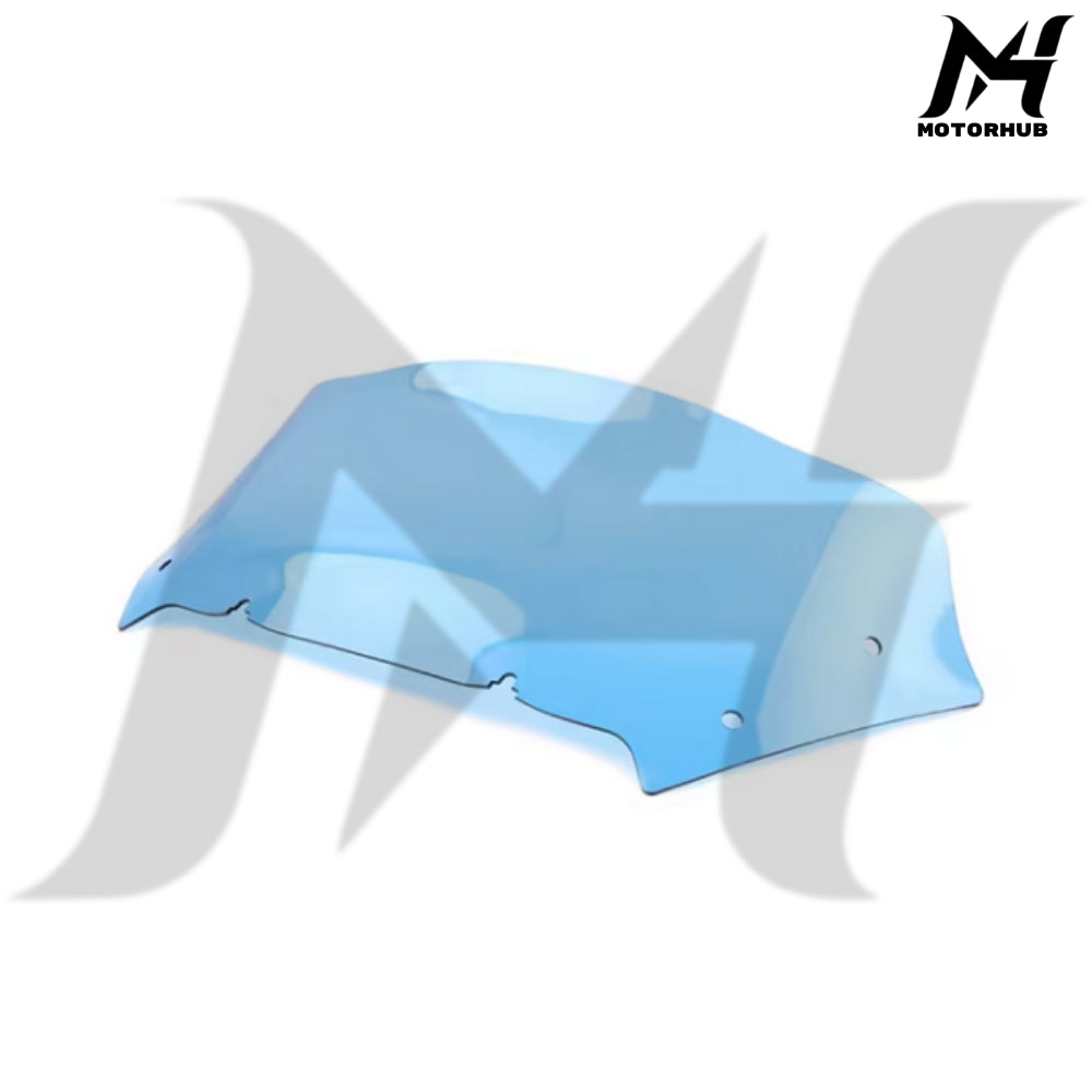 Blue 9 Inch Windshield Wave Windscreen For Touring New Road Glide CVO 2023-2024 MH990048