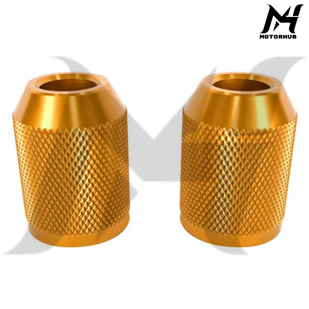 Billet CNC 6061 Crash Bar saddlebag Guard Sliders M12 [Gold]   MH7700339