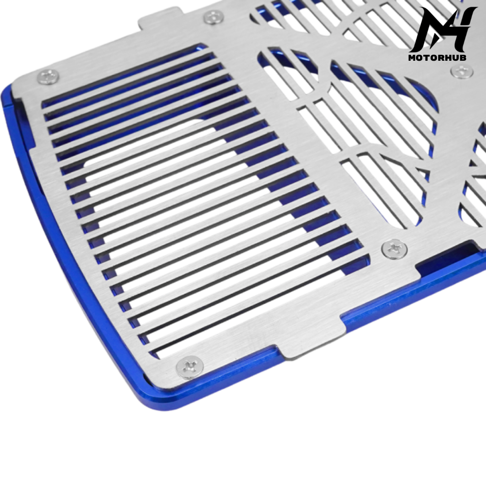 CastemKultur CNC Oil Cooler Cover Protection Radiator Guards Touring Gen2 2024+ [Blue] MH9901216