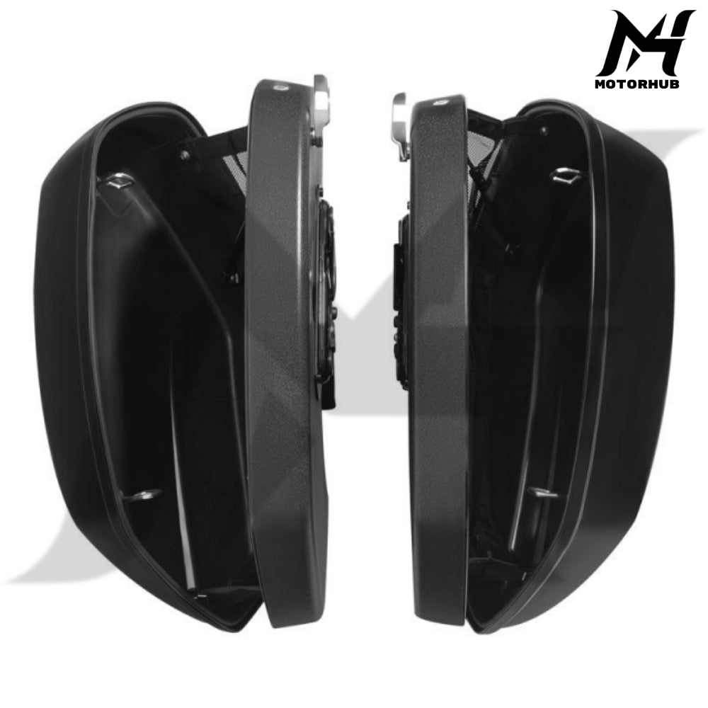 Gloss Black Saddlebags Bags Low Rider ST FXLRS FXRST BG100791