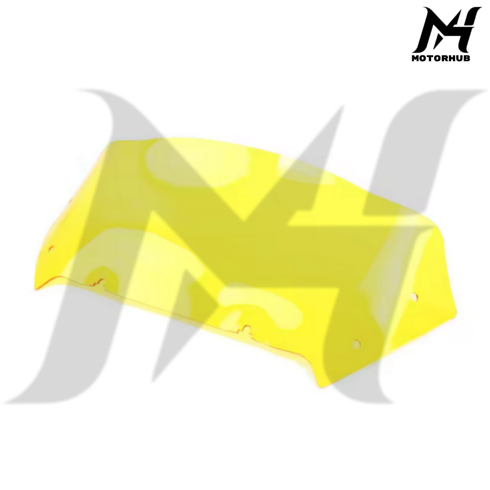 Yellow 9 Inch Windshield Wave Windscreen For Touring New Road Glide CVO 2023-2024 MH990046