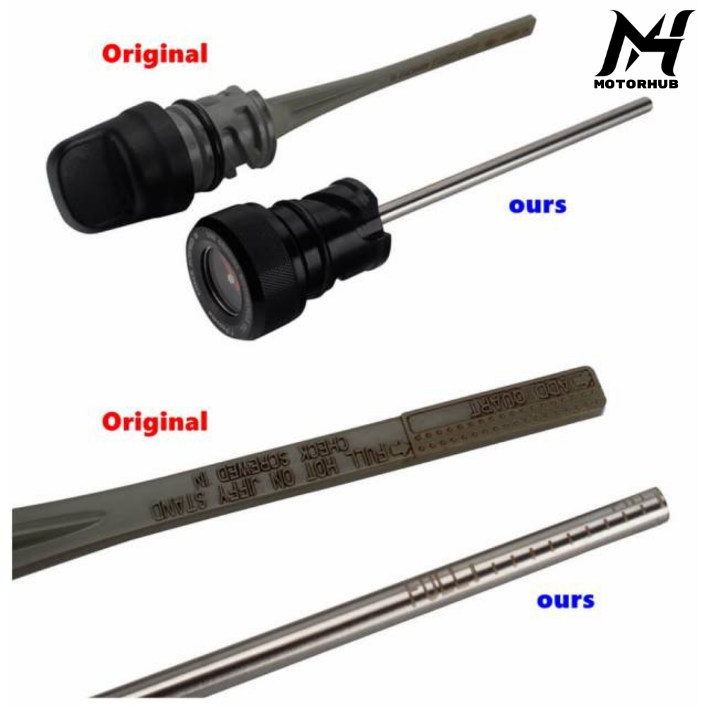 Oil Dipstick With Temperature Gauge For Harley Davidson Milwaukee 8 Softail M8 2018-2024 Breakout Deluxe Fat Bob Boy Heritage Classic Standard NH9900462