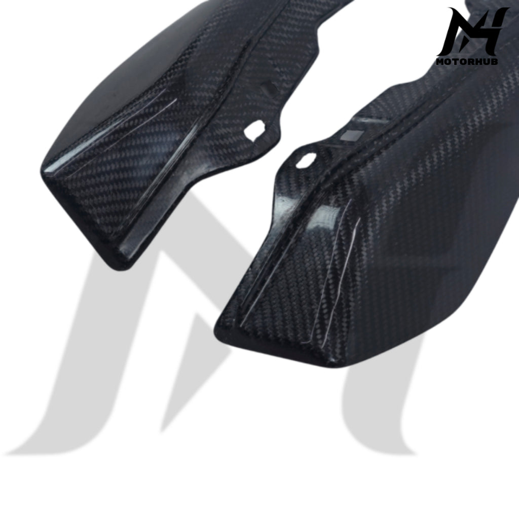Carbon Fiber Mid Frame Air Deflector for Harley Street Road Glide 2009 -2026  [Standard twill Glossy] MH990006