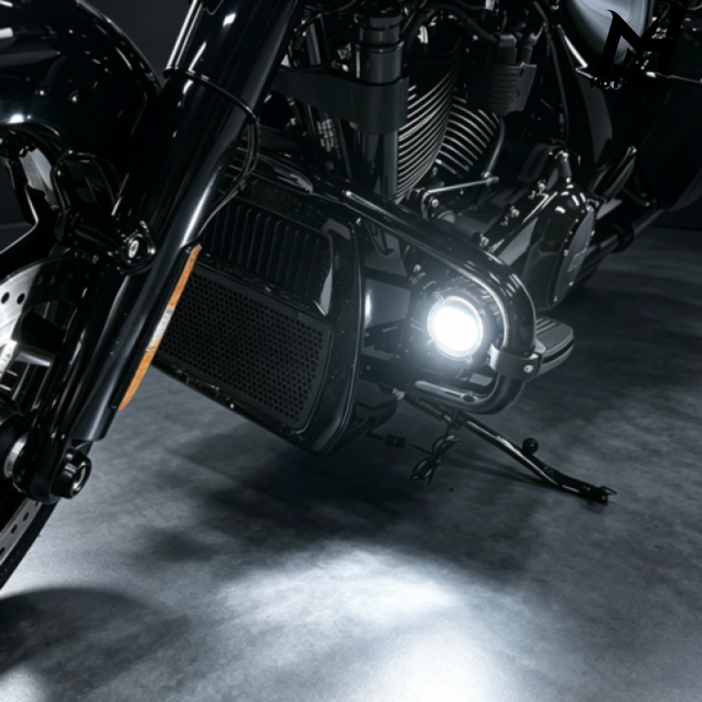 Performance Look Fog Light Fog Lights Harley-Davidson [Clear] MH9901293