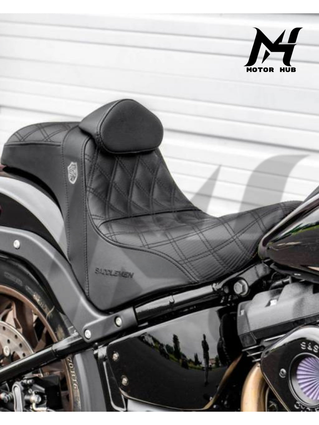 Saddlemen Pro Series SDC Performance Gripper Seat with Drivers Lumbar Rest [SC81829DBRT] BG100863