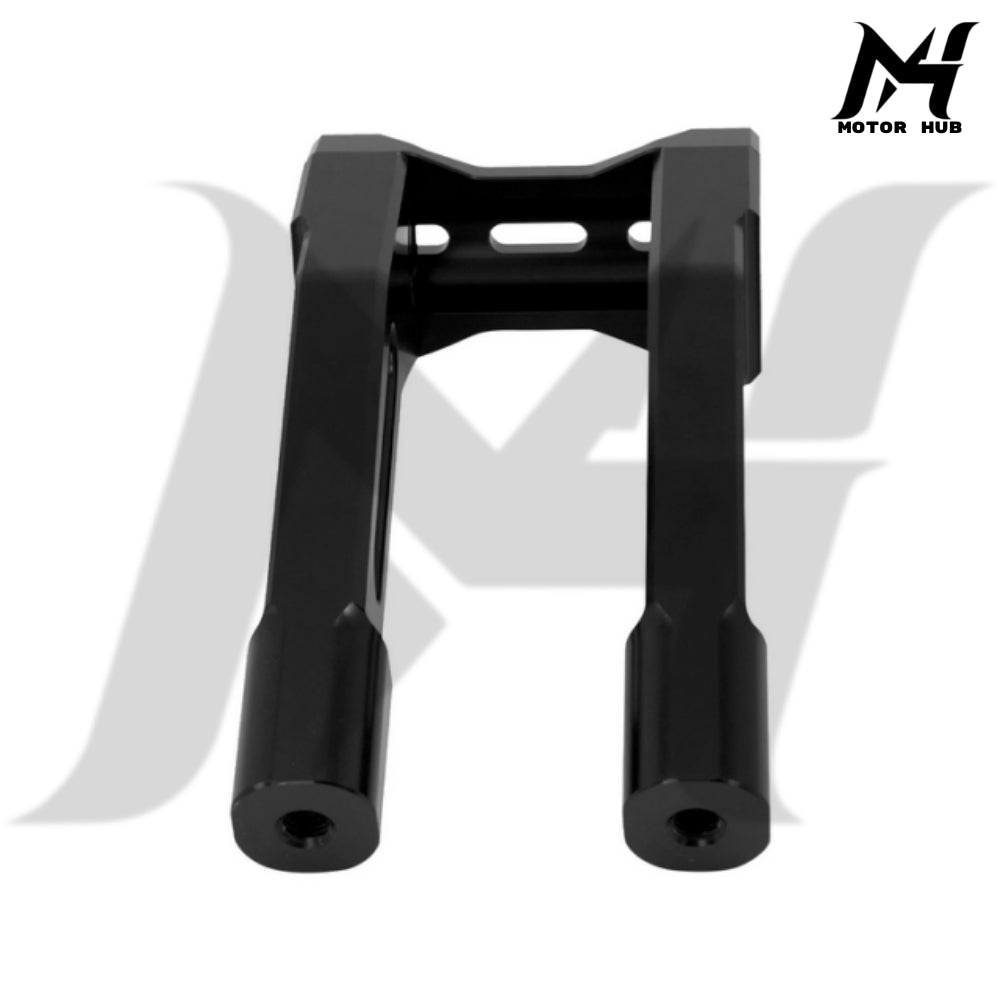 10 Inch MX Tall Handlebar Risers Clamp Pullback Black For Harley Touring Sportster XL XR Dyna Softail Electra Glide Fatboy FXDB MH9900106