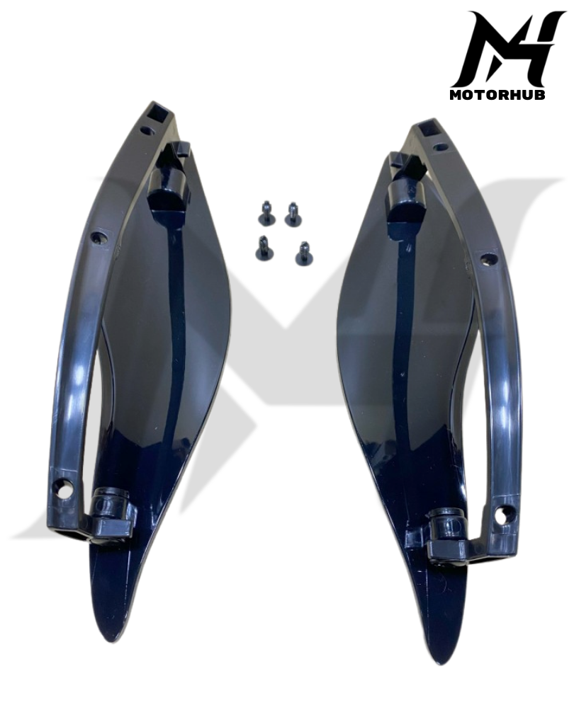SIDE WING AIR DEFLECTOR HARLEY TOURING ELECTRA ULTRA STREET GLIDE 2014-2023 CW HD AD 014 BK
