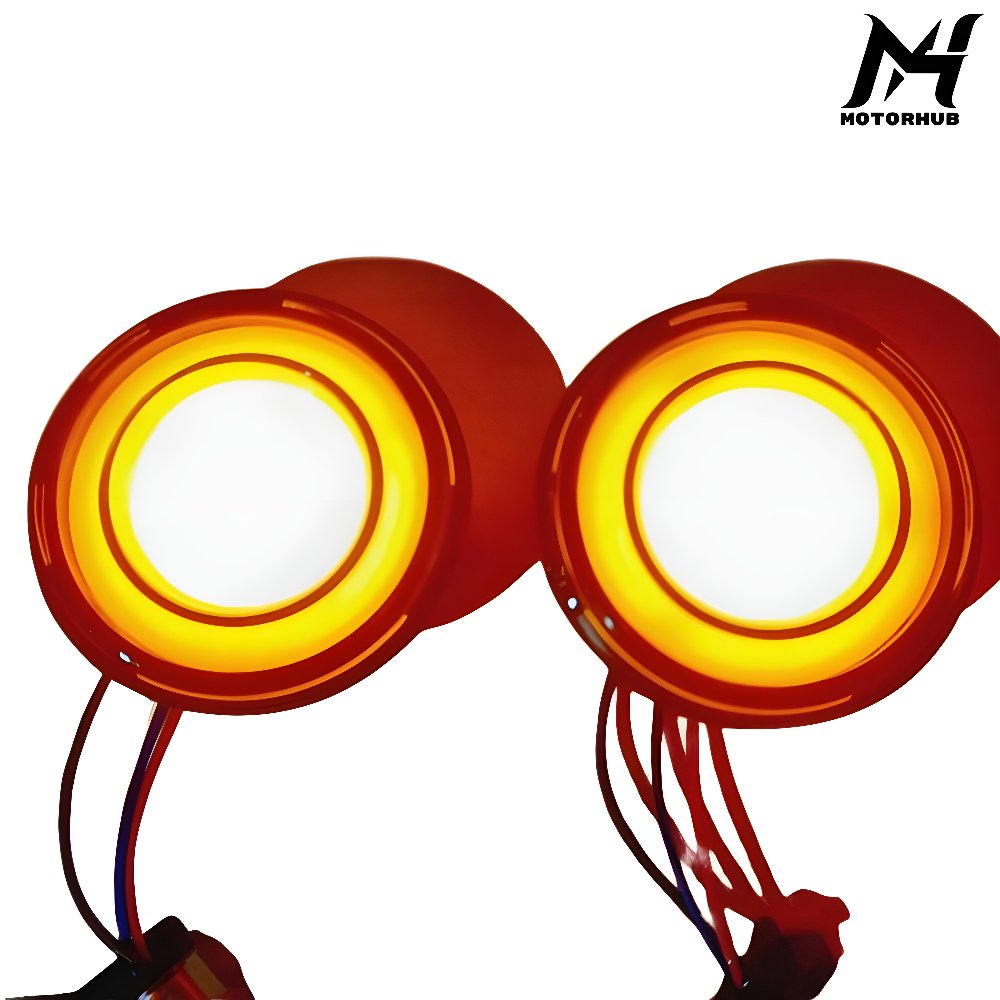 BOHLAM LAMPU SEN LED HARLEY SOFTAIL DYNA SPORTSTER TOURING TS 002 SM WH AM
