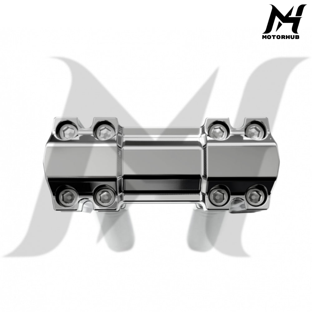 IronPulse 10 inch-1 inch Handlebar Risers [Chrome] Riser 10 inch MH9901046