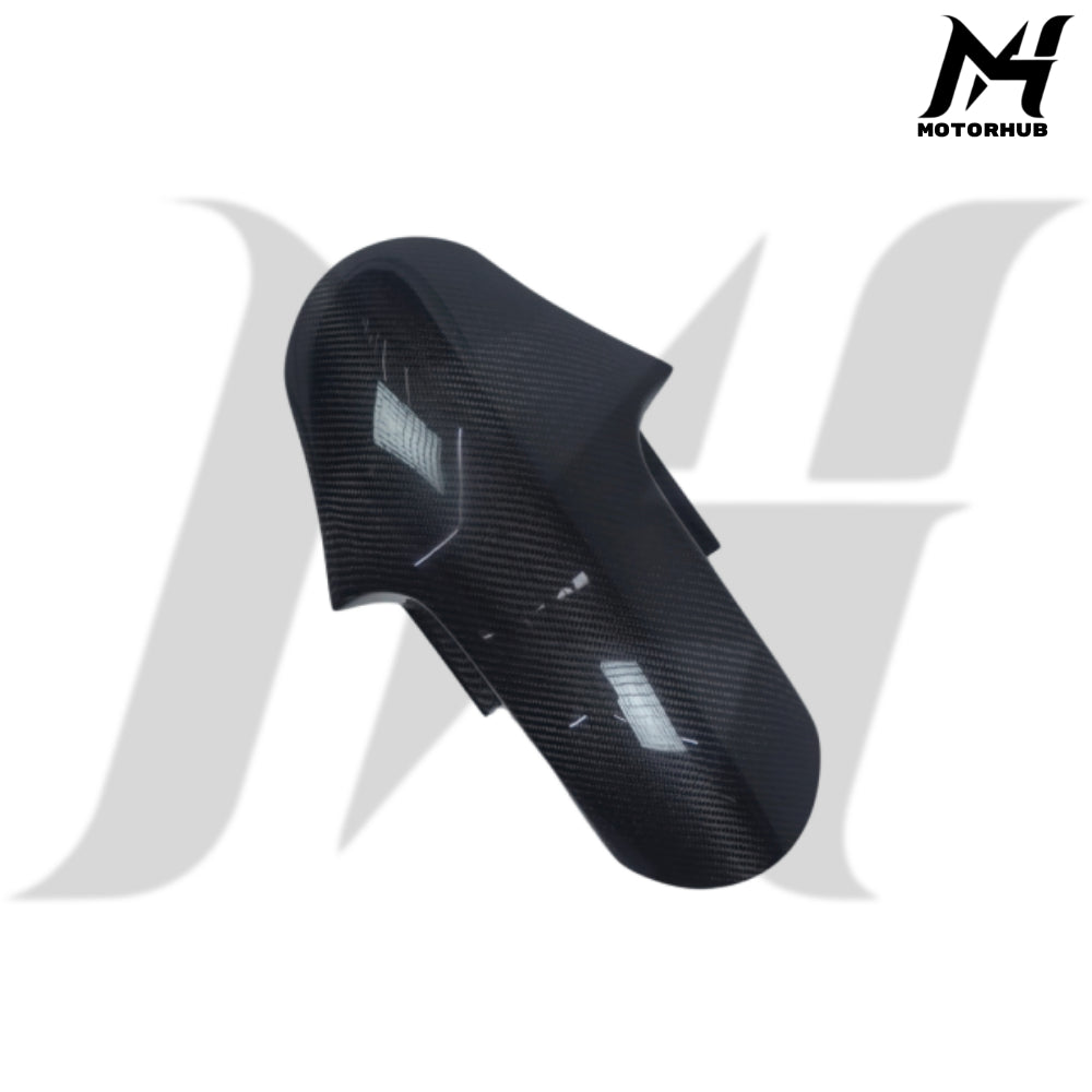 Black Carbon Fiber Front Fender Performance 2014-2023 Street Road Glide [Standard Twill Glossy] BG100807