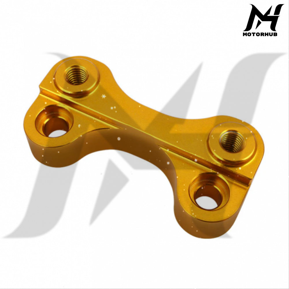 Gold Pullback Plate Fit For Harley Dyna 1999-2017 Softail 2000-2024 Pull Back Plate Dyna MH9900201