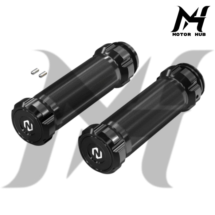 Hand Grip Harley TBW Nice CNC Aluminum HandGrips For Harley Davidson [Black] MH9900122