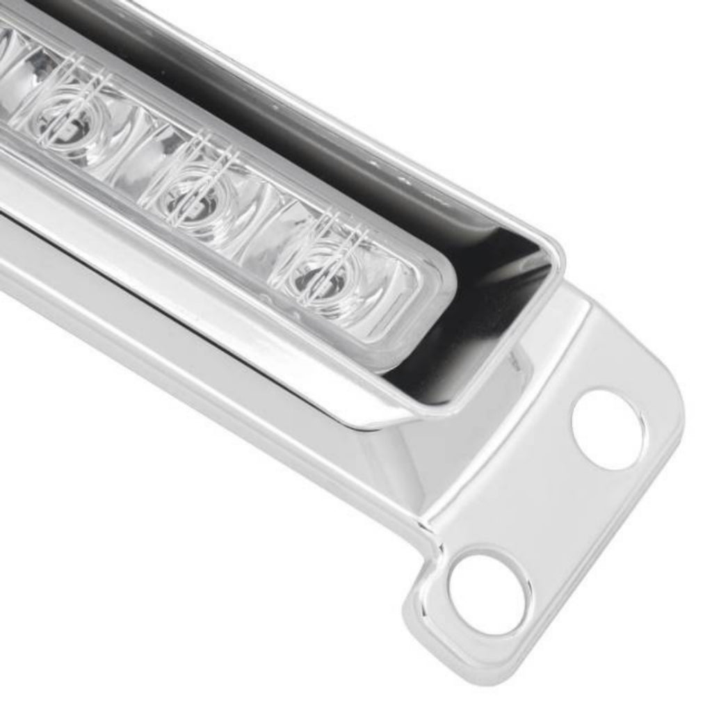 LED Filler Panel Tail Lights for Harley Touring Models 2014-2024 [Chrome-Smoke] Stop Lamp Harley Road Glide Street Glide Electra Ultra Classic Road King MH9900188