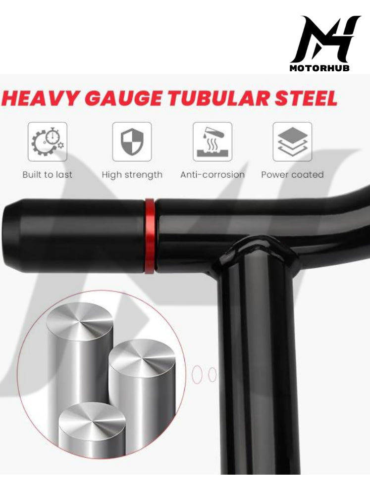 Engine Guard Crash Bar Protector Bracket Fit for Harley Davidson 2009-2025 [Red Ring] MH9900497