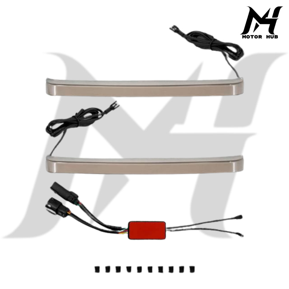 LED Saddlebag Tail Lights Fit Harley 2014+ [Brown Smoke] MH9900191