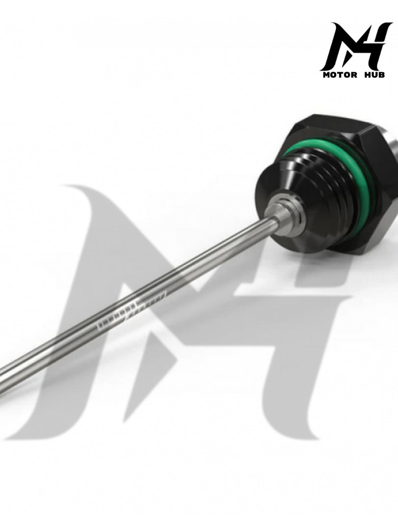 Nice CNC Oil Dipstick Harley Touring 2017-2025 w/ Thermometer Gauge For Harley Road King FLHR Street Glide FLHX [Black] MH9900283