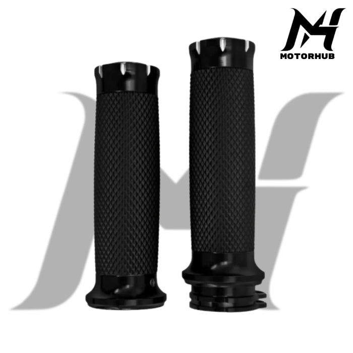 Hand Grip Model RSD 1 Inch Billet V.2 hand grips Throttle Cable Harley Touring Sportster Dyna Softail MH9900987