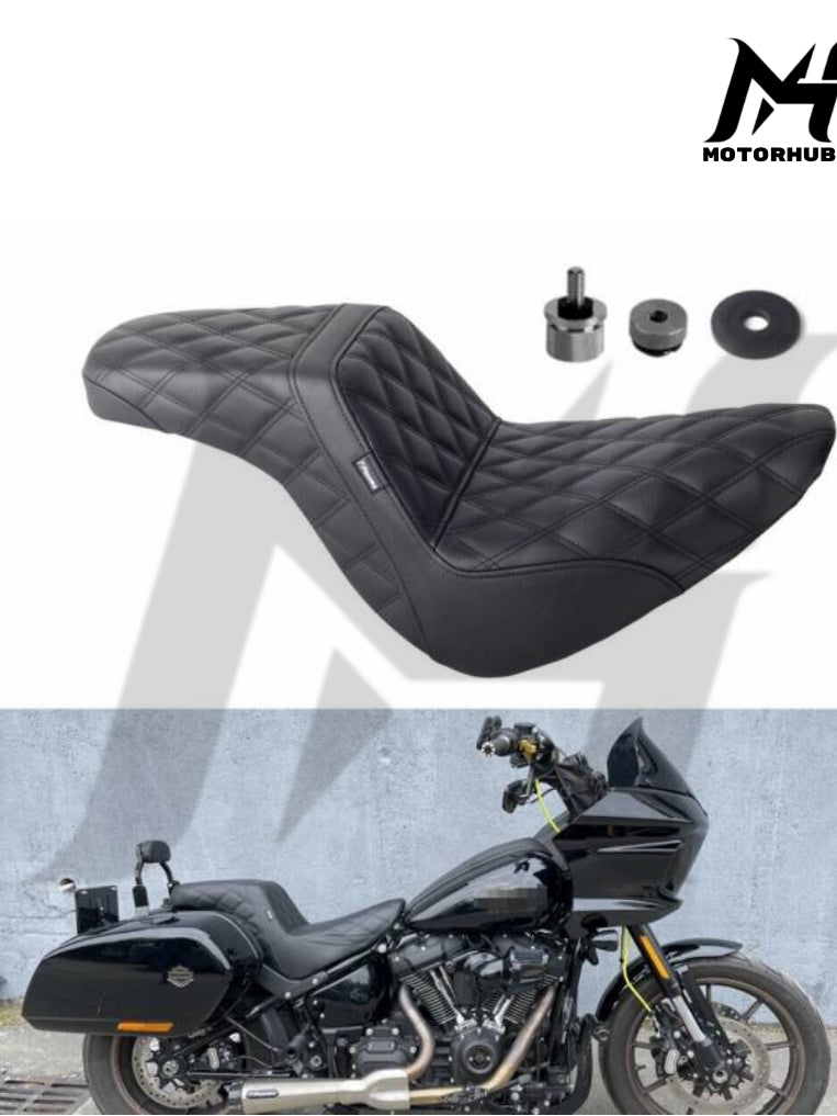 Sport Glide Sport Seat Harley M8 Softail Low Rider ST S Sport Glide LS Step 2-Up Gel Pad Seat MH990015