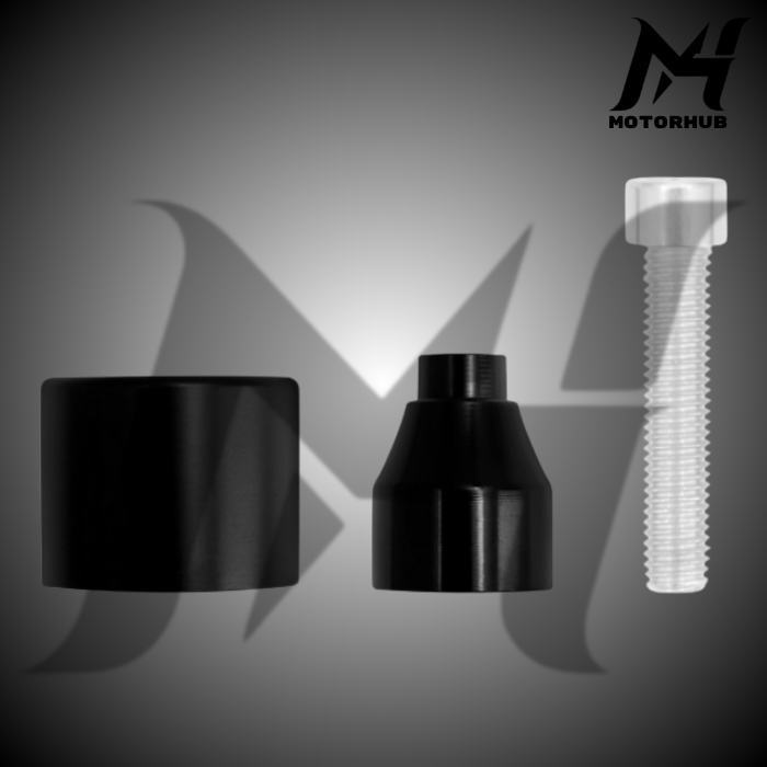 Roller wheels for Engine Guard [Black] MH990061/CW PBW 002 BK