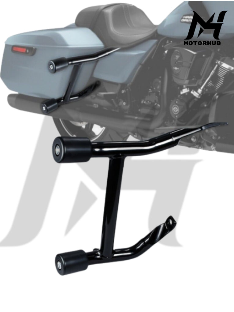 Flat-Out Bar Big Roller Rear Club Style Crash Bar Engine Guard Harley Davidson Touring 2014-2024+