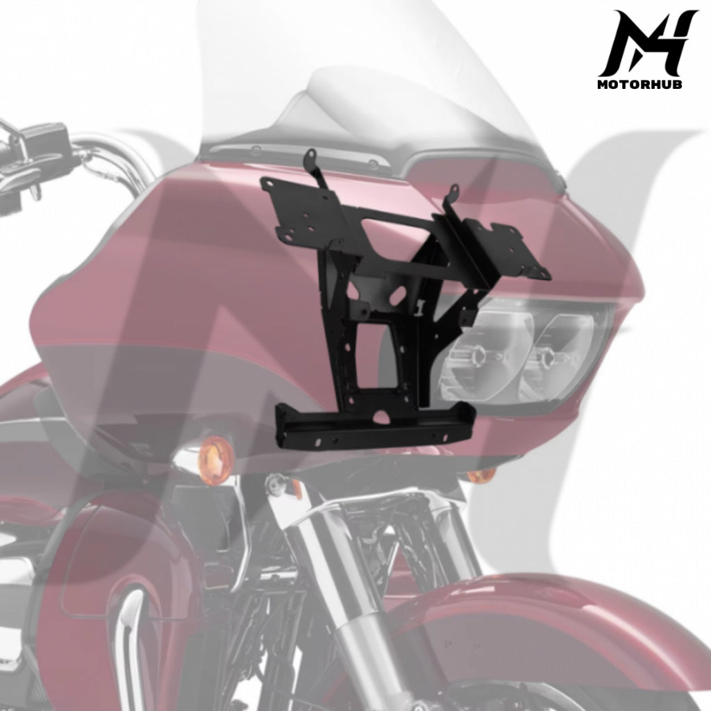 Kit Inner Fairing Bracket Radio Mount For Harley Touring Road Glide 2015-2023 MH9900364