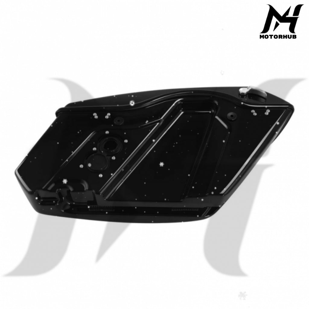 Gloss Black Saddlebags & 6X9 Speaker Cutout For Harley Road Glide Street Glide 2023-2025   MH9900206