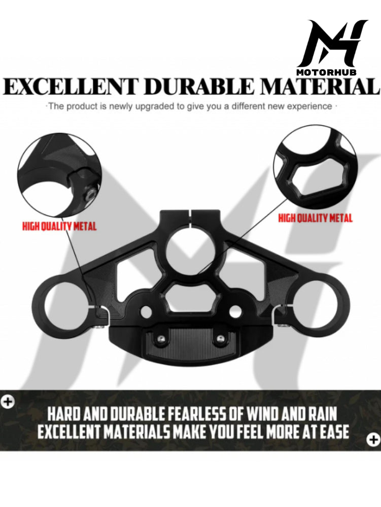 Triple T Harley Touring Top Triple Tree T-Bars Metal Risers Clamp Kits For Harley Touring 2014-Up Road King 2014-Up MH9900268