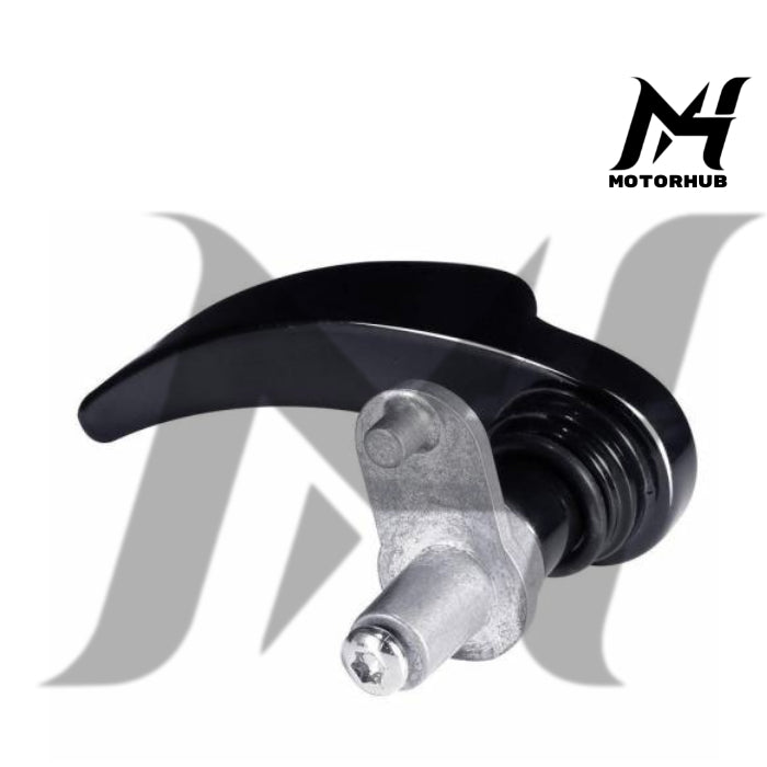 Hard Saddlebag Lid Lifters Latch Handle Levers Fit For Harley Touring 14-24 [Black] MH9900346