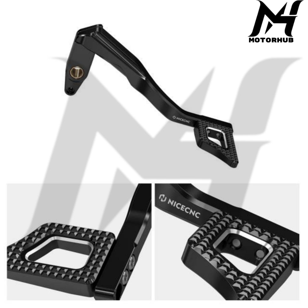 Mid Control Rear Brake Pedal Lever Kit For Harley Dyna Low Rider Street Bob Super Glide MH7700370